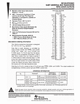 DataSheet SN74ALVCH16501 pdf
